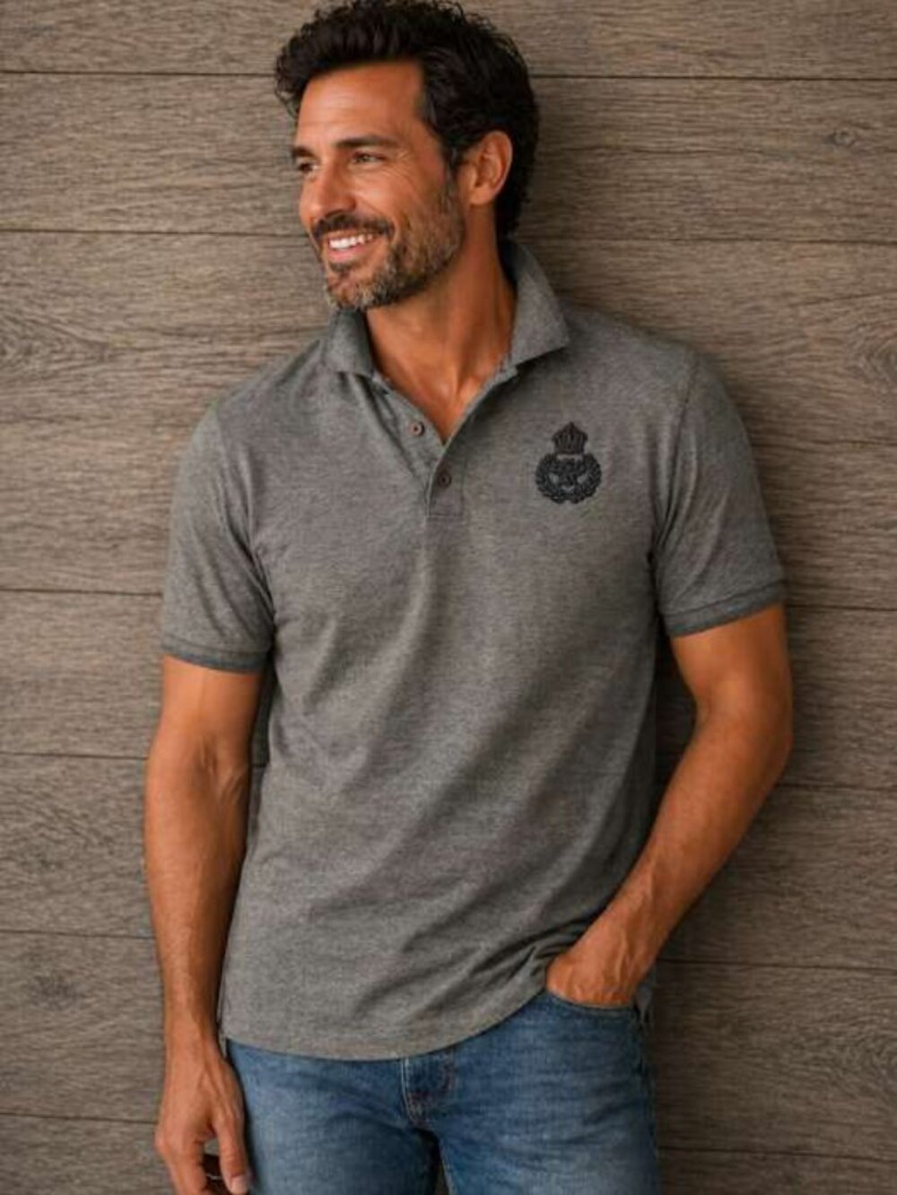 Dolce Gabbana men polo shirt sz 52 or L
